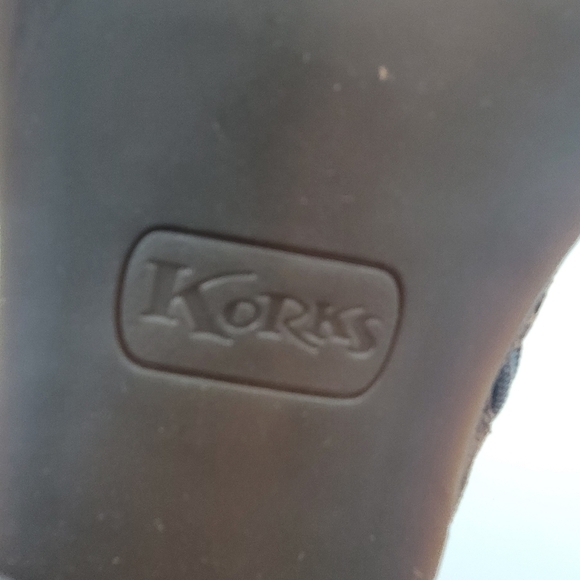 Korks by Kork-Ease Sonya Brown Leather Ankle Boots Size 10 - Picture 14 of 15